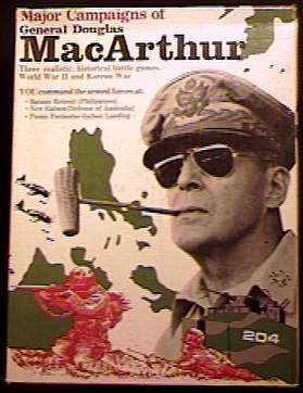 THE MAJOR CAMPAIGNS OF GENERAL DOUGLAS MACARTHUR - Research Games 1974