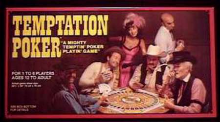 TEMPTATION POKER - Whitman 1982